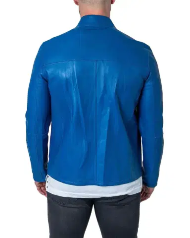 Maceoo Men's Reversible Leather Lab Jacket | Thumbnail 1 Maceoo Men's Reversible Leather Lab Jacket | Thumbnail 1
