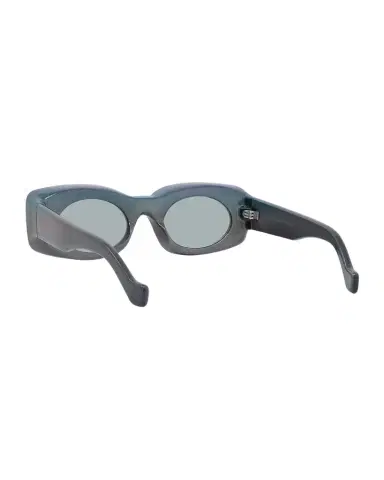 Loewe Men's Holographic Thin Geometric Sunglasses | Thumbnail 1