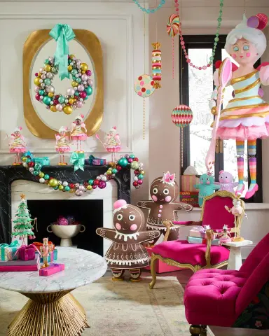 Glitterville Ginger Dippsy Christmas Display, 33" | Thumbnail 2