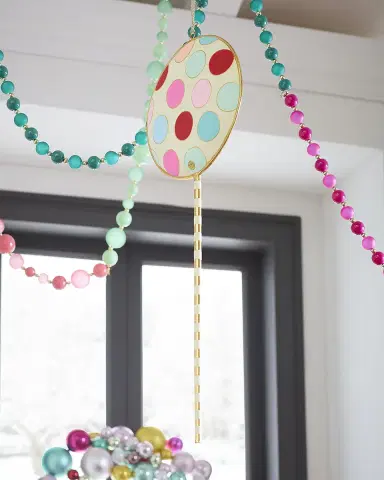Glitterville Polka Dot Lollipop Christmas Display, 28" | Thumbnail 2