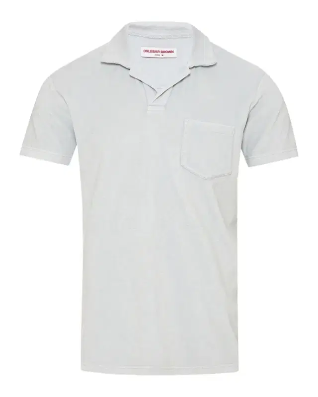 Orlebar Brown Men 's Terry Toweling Polo Shirt