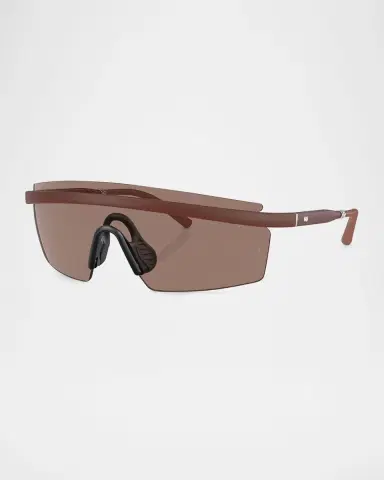 Oliver Peoples x Roger Federer Men's R-4 Plastic Shield Sunglasses | Thumbnail 2 Oliver Peoples x Roger Federer Men's R-4 Plastic Shield Sunglasses | Thumbnail 2