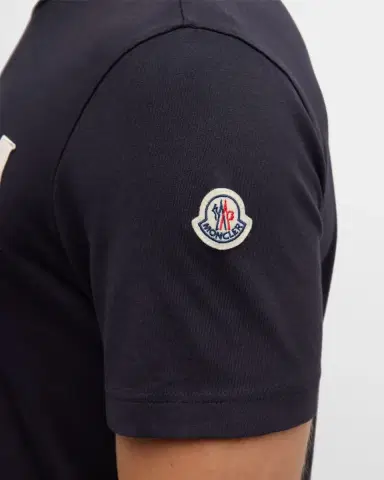 Moncler Men's Classic Logo T-Shirt | Thumbnail 5 Moncler Men's Classic Logo T-Shirt | Thumbnail 5