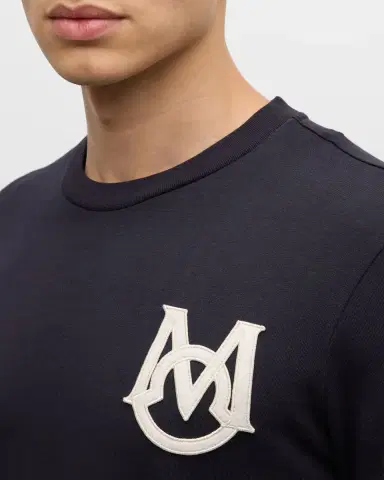 Moncler Men's Classic Logo T-Shirt | Thumbnail 7 Moncler Men's Classic Logo T-Shirt | Thumbnail 7