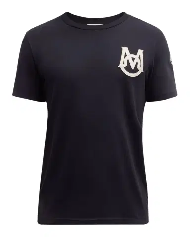Moncler Men's Classic Logo T-Shirt | Thumbnail 1 Moncler Men's Classic Logo T-Shirt | Thumbnail 1