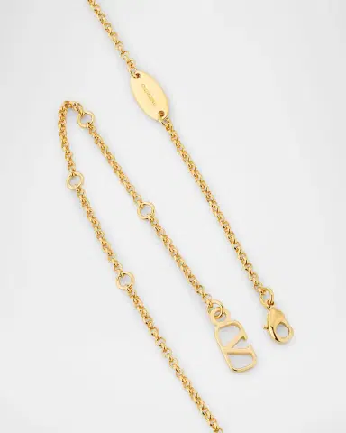 Valentino Garavani VLogo Signature Pendant Necklace | Thumbnail 4 Valentino Garavani VLogo Signature Pendant Necklace | Thumbnail 4