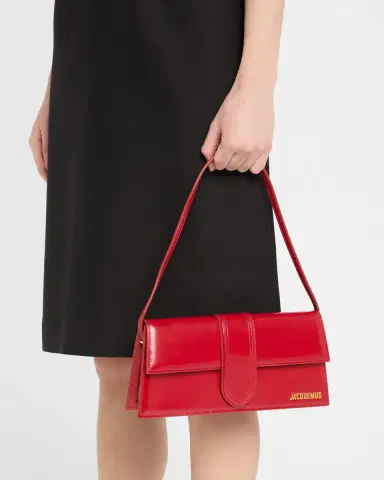 Jacquemus Le Bambino Long Leather Shoulder Bag | Thumbnail 2 Jacquemus Le Bambino Long Leather Shoulder Bag | Thumbnail 2