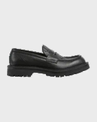 Gucci Men's Miart Guccissima Lug Sole Loafers | Thumbnail 2 Gucci Men's Miart Guccissima Lug Sole Loafers | Thumbnail 2