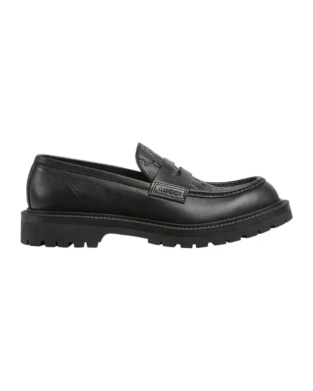 Men's Miart Guccissima Lug Sole Loafers