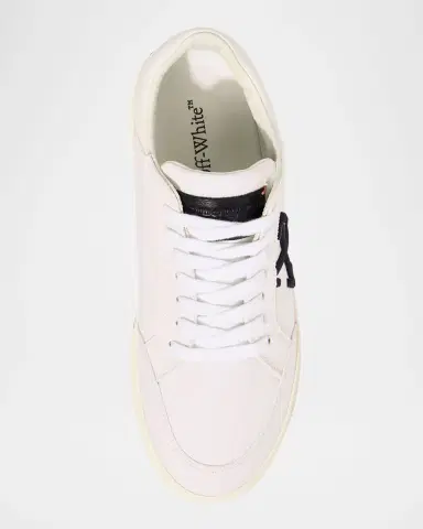 Off-White Vulcanized Canvas Bicolor Low-Top Sneakers | Thumbnail 6