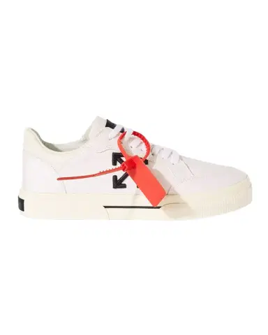 Off-White Vulcanized Canvas Bicolor Low-Top Sneakers | Thumbnail 1