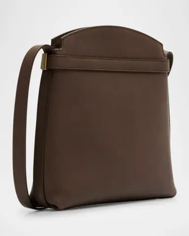FERRAGAMO Hug Leather Messenger Crossbody Bag | Thumbnail 3 FERRAGAMO Hug Leather Messenger Crossbody Bag | Thumbnail 3