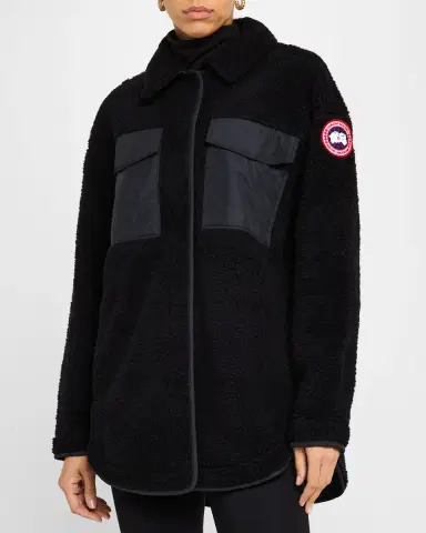 Canada Goose Simcoe Breathable Lightweight Sherpa Shacket | Thumbnail 4