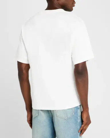 Saint Laurent Men's T-Shirt with Logo Patch | Thumbnail 3
