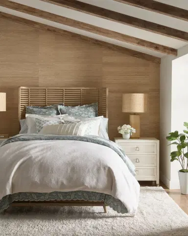 John Robshaw Cala Queen Flat Sheet | Thumbnail 1