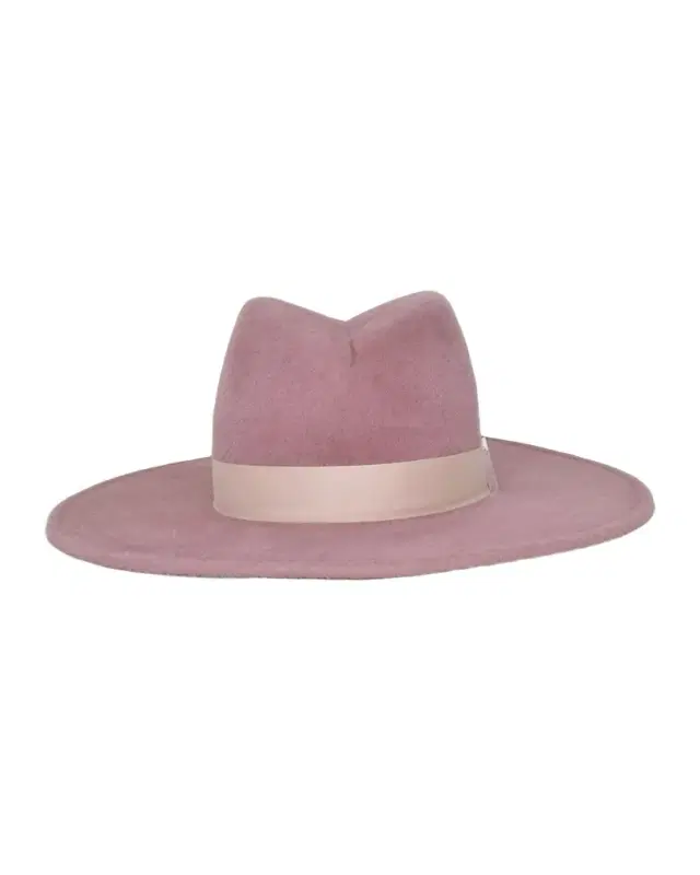 Jeanne Rabbit Hair Fedora Hat
