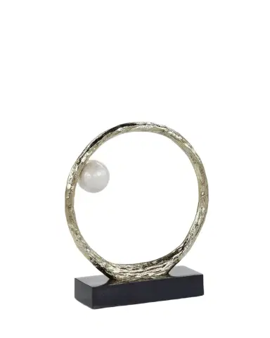 John-Richard Collection Anello di Perle Sculpture on Iron Base | Thumbnail 1 John-Richard Collection Anello di Perle Sculpture on Iron Base | Thumbnail 1