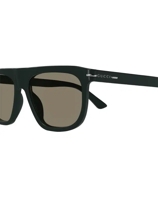 Men's GG1726SM Acetate Rectangle Sunglasses