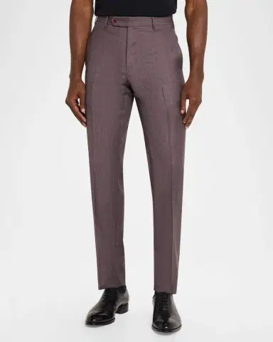 ZANELLA Men's Parker Sharkskin Trousers | Thumbnail 3 ZANELLA Men's Parker Sharkskin Trousers | Thumbnail 3