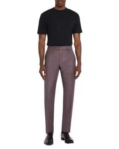 ZANELLA Men's Parker Sharkskin Trousers | Thumbnail 1 ZANELLA Men's Parker Sharkskin Trousers | Thumbnail 1