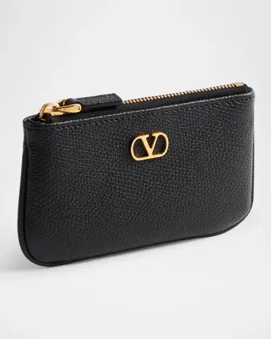 Valentino Garavani VLOGO Signature Leather Card Holder | Thumbnail 8