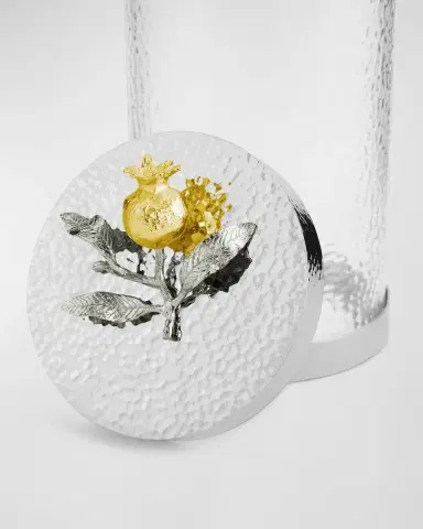 Michael Aram Pomegranate Silver & Gold Large Canister | Thumbnail 2