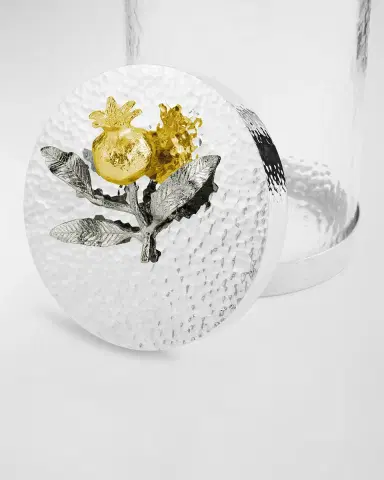 Michael Aram Pomegranate Silver & Gold Small Canister | Thumbnail 2