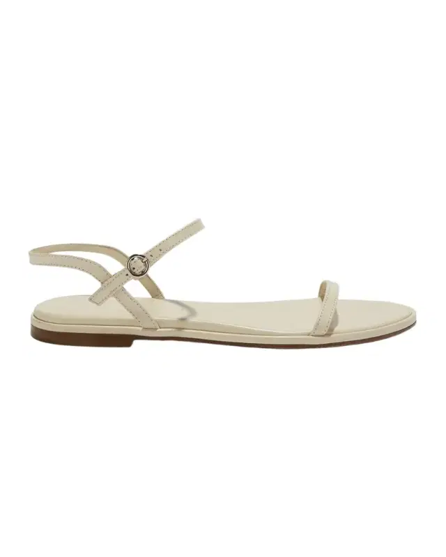 Nettie Leather Ankle-Strap Sandals