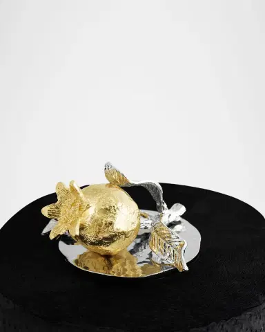 Michael Aram Pomegranate Silver & Gold Paper Towel Holder | Thumbnail 4 Michael Aram Pomegranate Silver & Gold Paper Towel Holder | Thumbnail 4