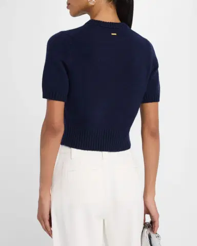 Toccin Elsie Short-Sleeve Sweater | Thumbnail 2 Toccin Elsie Short-Sleeve Sweater | Thumbnail 2