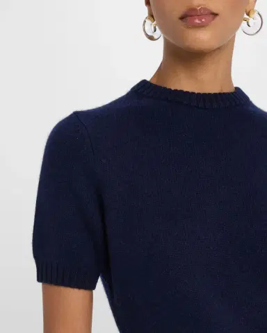 Toccin Elsie Short-Sleeve Sweater | Thumbnail 4 Toccin Elsie Short-Sleeve Sweater | Thumbnail 4