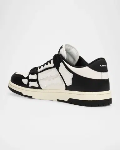 AMIRI Men's Skel Low-Top Leather Sneakers | Thumbnail 4 AMIRI Men's Skel Low-Top Leather Sneakers | Thumbnail 4