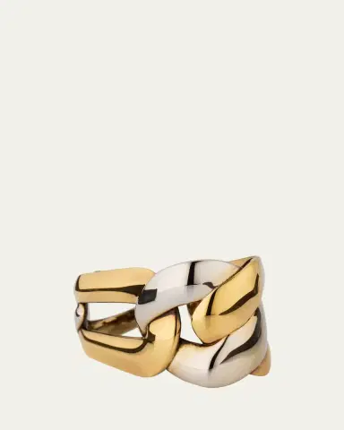 McQueen Double Chain Ring | Thumbnail 2