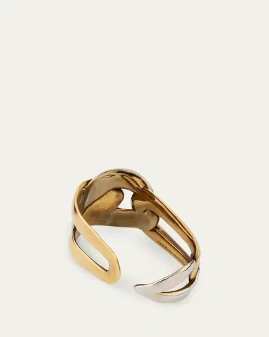 McQueen Double Chain Ring | Thumbnail 5