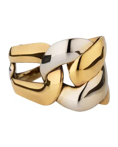 McQueen Double Chain Ring | Thumbnail 1