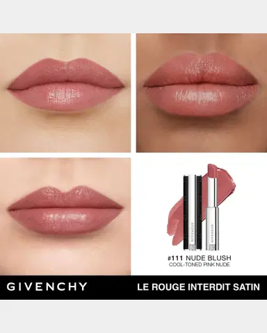 Givenchy Le Rouge Interdit Satin Lipstick | Thumbnail 2 Givenchy Le Rouge Interdit Satin Lipstick | Thumbnail 2