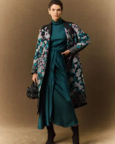 Giorgio Armani Silk Turtleneck Long-Sleeve Blouse | Thumbnail 4 Giorgio Armani Silk Turtleneck Long-Sleeve Blouse | Thumbnail 4