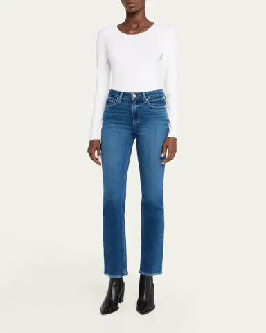 Lafayette 148 New York Scoop-Neck Stretch Cotton T-Shirt | Thumbnail 2 Lafayette 148 New York Scoop-Neck Stretch Cotton T-Shirt | Thumbnail 2
