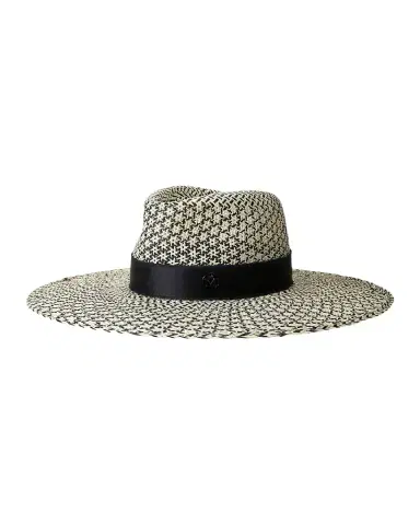 Maison Michel Charline Woven Brisa Straw Fedora | Thumbnail 1