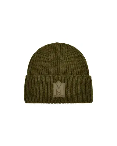 Mackage Men's M-Logo Patch Beanie Hat | Thumbnail 1 Mackage Men's M-Logo Patch Beanie Hat | Thumbnail 1