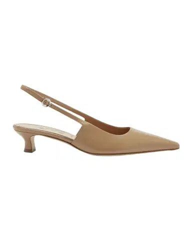 aeyde Catrina Leather Kitten-Heel Slingback Pumps | Thumbnail 1