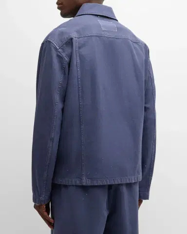 Golden Goose Men's Journey Dyed Workwear Jacket | Thumbnail 3 Golden Goose Men's Journey Dyed Workwear Jacket | Thumbnail 3