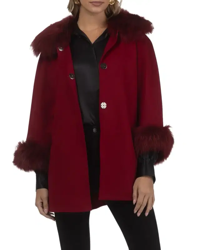 Gorski Select Wool & Lamb Cape