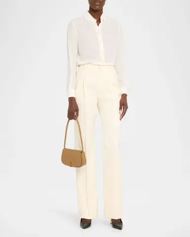 Saint Laurent Voltaire Mini YSL Flap Leather Shoulder Bag | Thumbnail 16 Saint Laurent Voltaire Mini YSL Flap Leather Shoulder Bag | Thumbnail 16