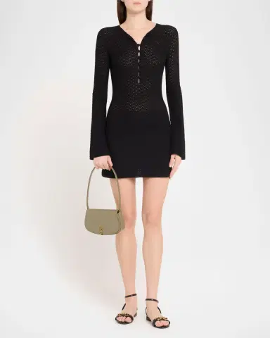 Saint Laurent Voltaire Mini YSL Flap Leather Shoulder Bag | Thumbnail 25 Saint Laurent Voltaire Mini YSL Flap Leather Shoulder Bag | Thumbnail 25