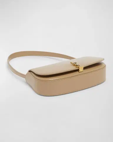 Saint Laurent Voltaire Mini YSL Flap Leather Shoulder Bag | Thumbnail 6 Saint Laurent Voltaire Mini YSL Flap Leather Shoulder Bag | Thumbnail 6