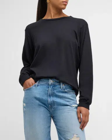 MOTHER The Long-Sleeve Rowdy Tee | Thumbnail 3