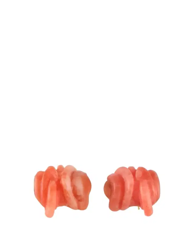 Completedworks Clash Sterling Silver Bio-Resin Post Earrings
