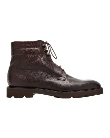 John Lobb Men's Alder Grained Leather Hiking Boots | Thumbnail 1 John Lobb Men's Alder Grained Leather Hiking Boots | Thumbnail 1