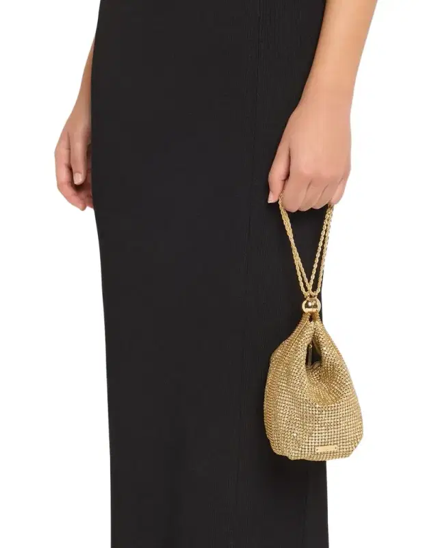 Cult Gaia Rue Embellished Wristlet